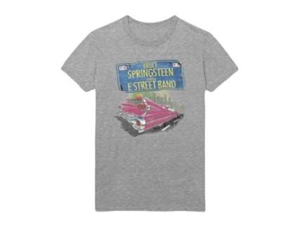 T-shirt BRUCE SPRINGSTEEN (L - Cinzento)