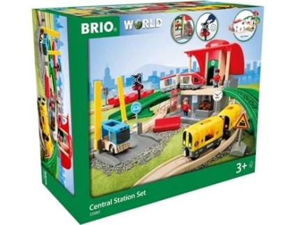 Jogo de Tabuleiro BRIO Central Station Set (3 Anos)