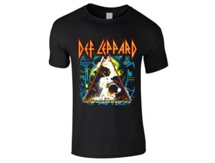 T-shirt DEF LEPPARD (S - Preto)