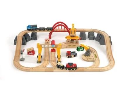 Jogo de Tabuleiro BRIO Railway Set (3 Anos)