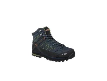 Botas CMP Moon Mid Homem (Azul Marinho - Couro Natural - 45)