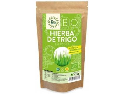 Suplemento Alimentar SOLNATURAL De Trigo En Pó (125 Gr - Hierba)