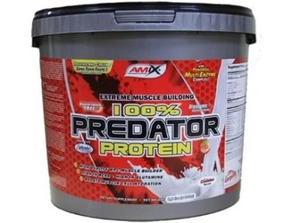 Proteína AMIX Predator Encrecimiento De Contiene (4 Kg  - Morango)