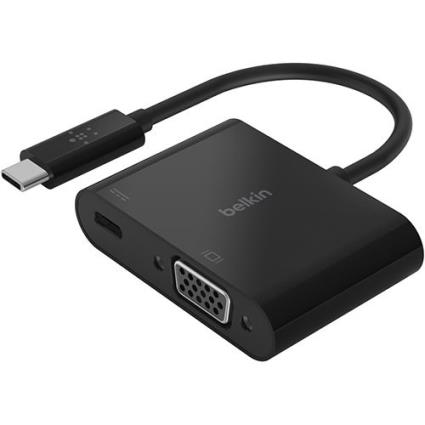 Adaptador  USB-C para VGA - Preto