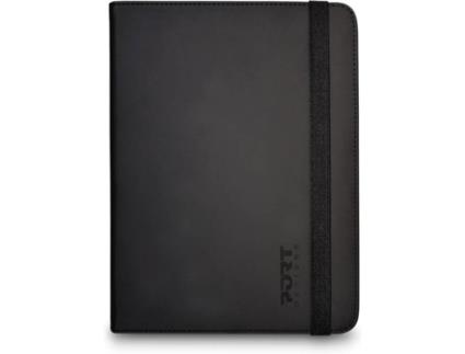 Capa para Tablet Noumea, Universal 9-10, PU e Veludo, Preto