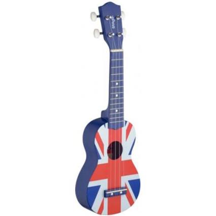 Ukulele Soprano  US UK-FLAG