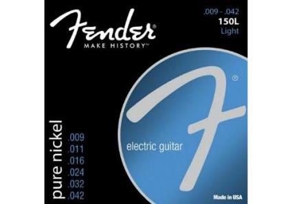 Cordas Para Guitarra Eléctrica  150L Pure Nickel Ball End (009-042)