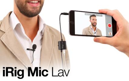 Microfone iRig Mic Lav