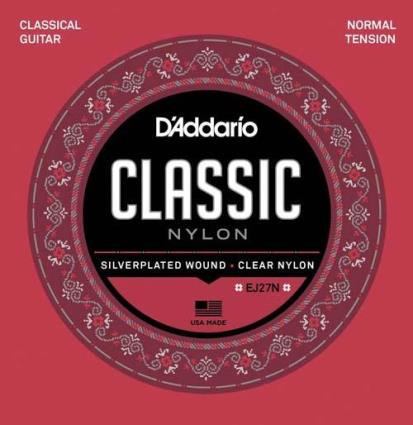 Jogo de Cordas para Guitarra Clássica EJ27N