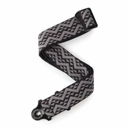 Correia de Guitarra  Lock Black Geometric 50BAL03