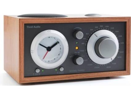 Rádio Despertador  Model Three Cherry