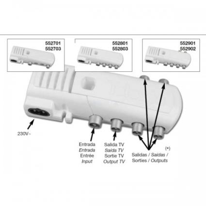 AMPLIFICADOR INTERIOR  545740