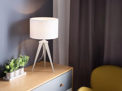 Candeeiro de mesa branco STILETTO