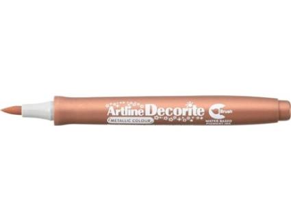 Marcador  Permanente r (Pincel - Bronze Metálico)