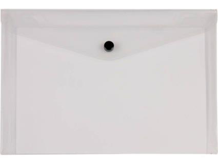 Envelope A5, Capacidade para 50 Folhas, Polipropileno, Transparente