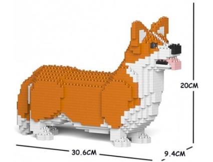Blocos de Construção  Dogs: Welsh Corgi (1060 Peças)