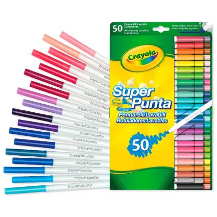 Conjunto de Canetas de Feltro  (50 uds)
