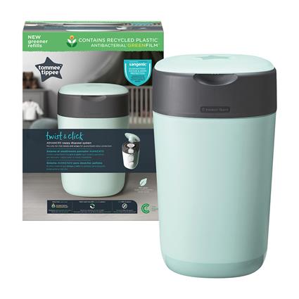Contentores de Fraldas  Twist & Click Verde