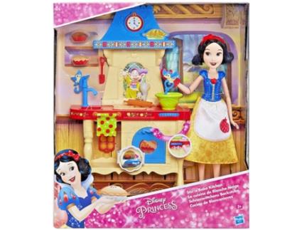 Boneca  Princesa Branca de Neve e a Sua Cozinha