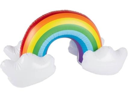 Arco-Íris  Nuvens Infláveis (48 cm)