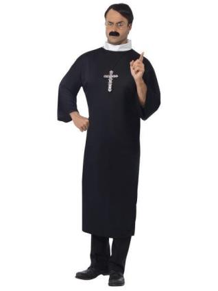 Fato de Homem  Sacerdote Católico (Tam: XL)