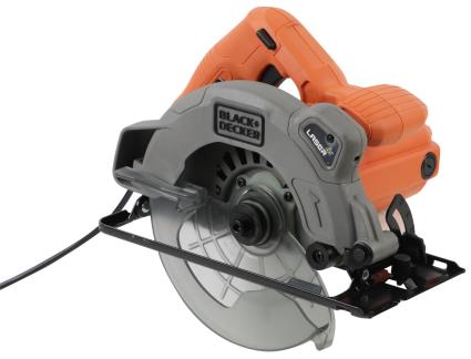Serra circular BLACK + DECKER 1250W 66MM GUIA LASER