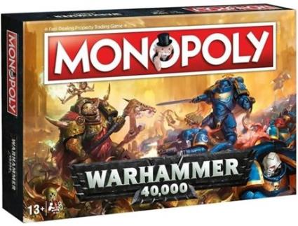 Jogo de Tabuleiro  Monopoly WARHAMMER 40K (Inglês - Idade Mínima: 13)