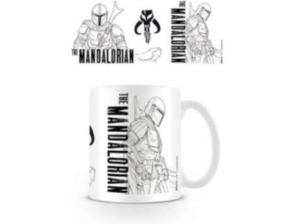 Caneca Star Wars: The Mandalorian (Line Art)