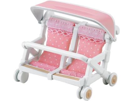 Conjunto de Figuras  Carrinho de passeio duplo