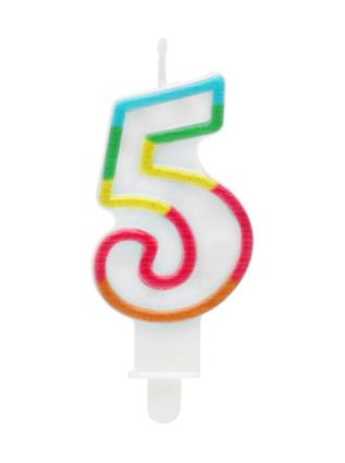 Vela Nº 5 com Multicolor multicor UNIQUE