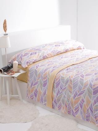 Jogo de cama 3 peças tecido polar cru 150