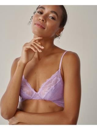 Soutien halter Airy lilas S
