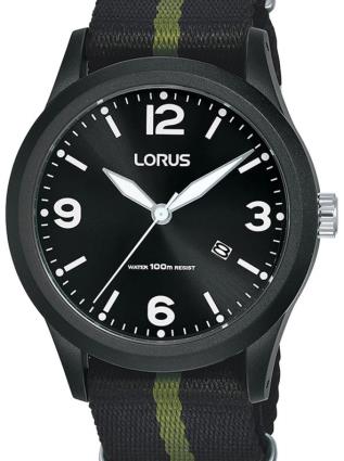 Relógio Masculino Lorus Sport Man Quartz Analog Men'S Watch preto UNIQUE