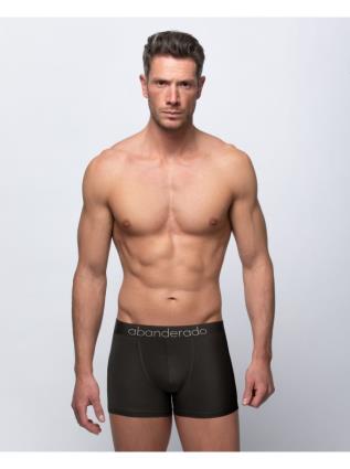 Lote de 2 bóxeres de homem com tecido de fibras de bambu preto XL