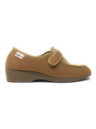Sapatilhas Sapato Mulher Largura Especial Tamanhos 35 a 42 bege 40