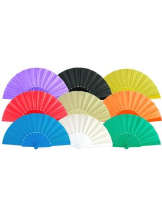 Ventilador de plástico liso em várias cores lilas UNIQUE
