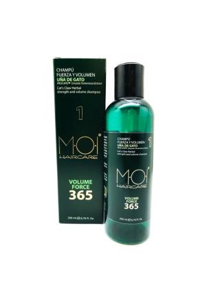 Shampoo Volume Force 365 Força e Volume multicor 200