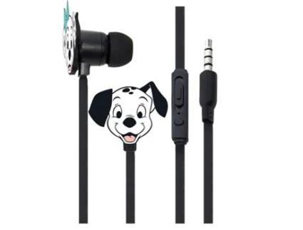 Auriculares Intrauditivos Leotec Dalmatas 001 Disney/ con micrófono/ Jack 3. 5/ Blanco