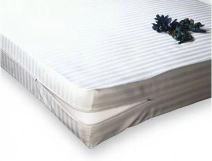 Capa de Colchão Belnou Ibiza Algodão Branco 180x190 cm