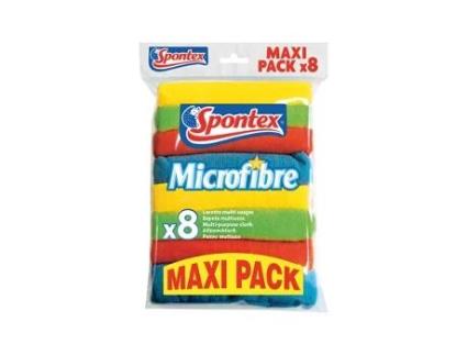 BAYETA MICROFIBRA 8 UDS MAXI PACK