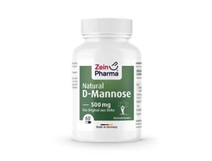 Natural D-Mannose 500mg (60 cápsulas) - Trato Urinário