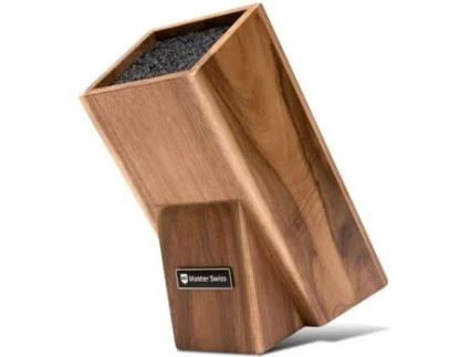 Bloco de Facas de Cozinha Universal MASTER SWISS (24x12x24cm)