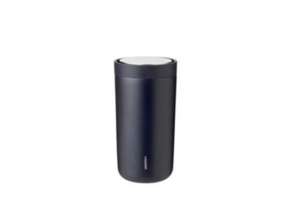 Copo Térmico Marinho Metálico 200Ml - To-Go Click STELTON