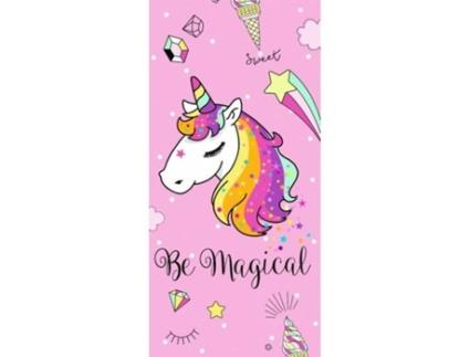 Toalha de Praia Magical Rosa 75x150 cm