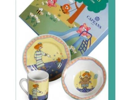 Louça de Mesa IDURGO Infantil (7 Un - 40 x 35 x 10 cm - Cerâmica)