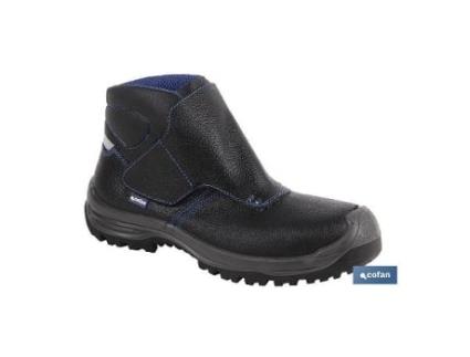 Bota piel negro cierre velcro s3 modelo urian t 46