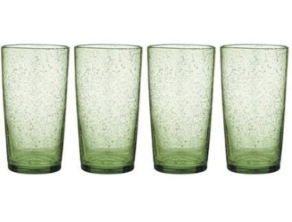 Conj.4 Copos LADELLE 700Ml Eco Recyc Green