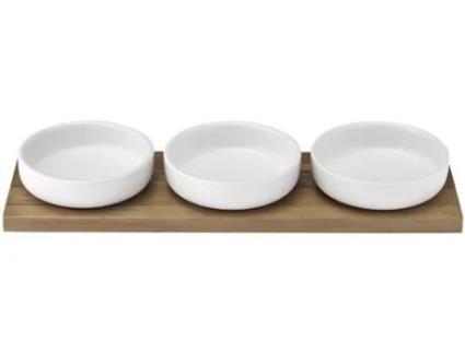 Conjunto 4 Tigelas LADELLE Host White