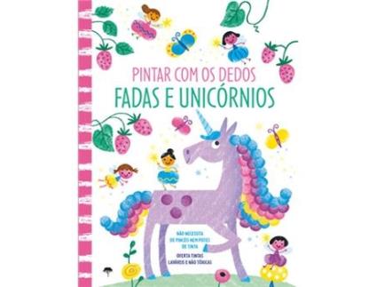 Livro Pintar Com Os Dedos - Fadas E Unicornios de Vários (Português)