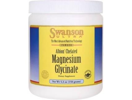 Chá SWANSON Albion Quelato De Glicinato De Magnésio Em Pó (150 g)